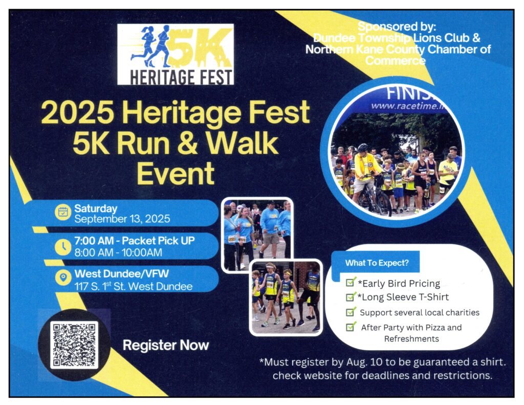 2025 Heritage Fest 5K Run & walk event