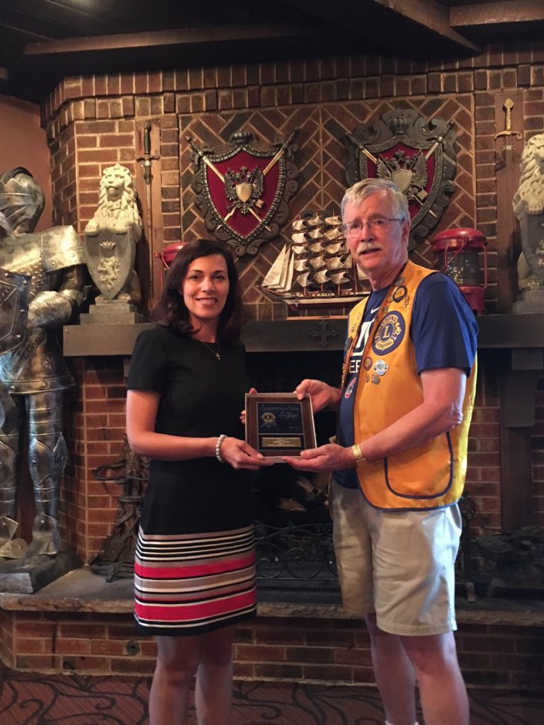 Lossman Eye Care Appreciation Plaque