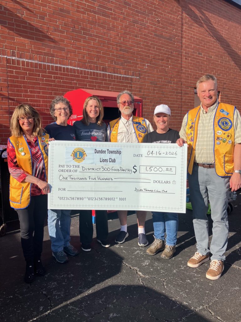 D300 Food Pantry donation